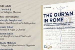 EuQu Book Presentation “The Qur’an in Rome” Federico Stella and Roberto Tottoli